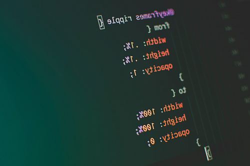 closeup photo of computer code screengrab